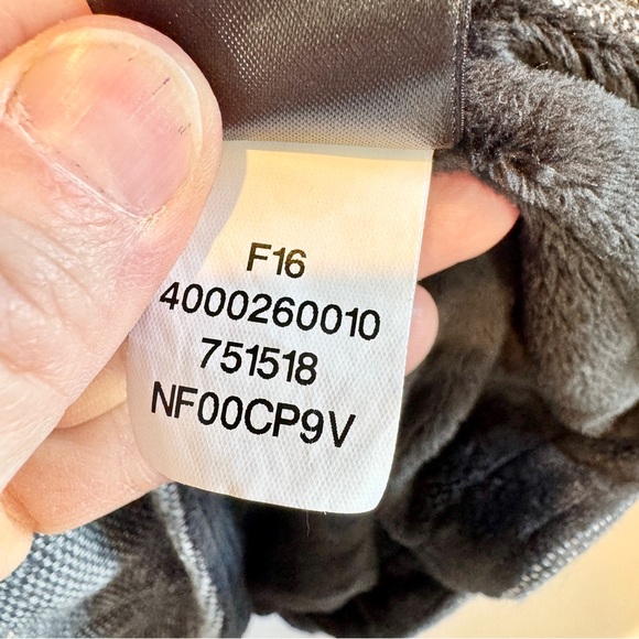 The North Face Dionne Hooded Fleece Jacket Long Tunic Cozy Athleisure Gray S - Picture 9 of 12